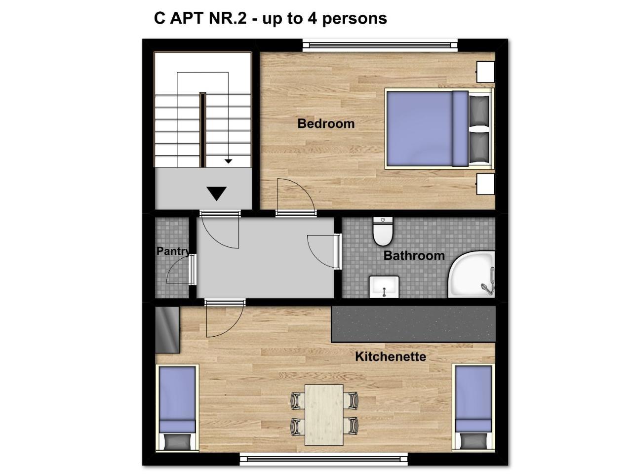 פראג Cisarka Apartments מראה חיצוני תמונה